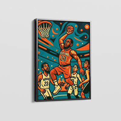 THE CHOSEN 1 LBJ CANVAS