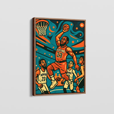 THE CHOSEN 1 LBJ CANVAS