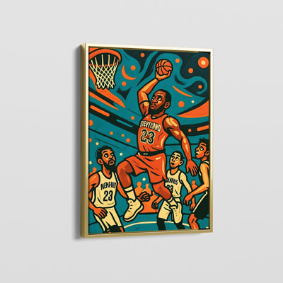 THE CHOSEN 1 LBJ CANVAS
