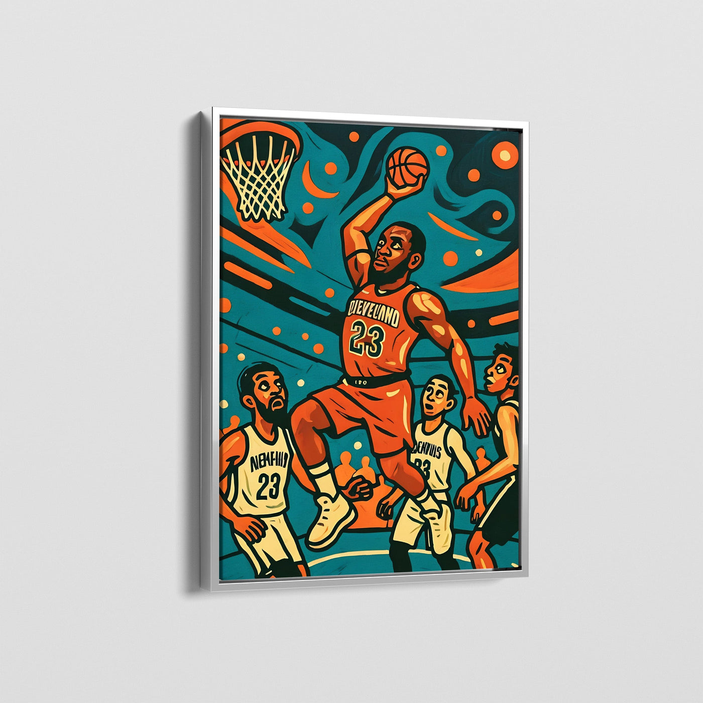 THE CHOSEN 1 LBJ CANVAS