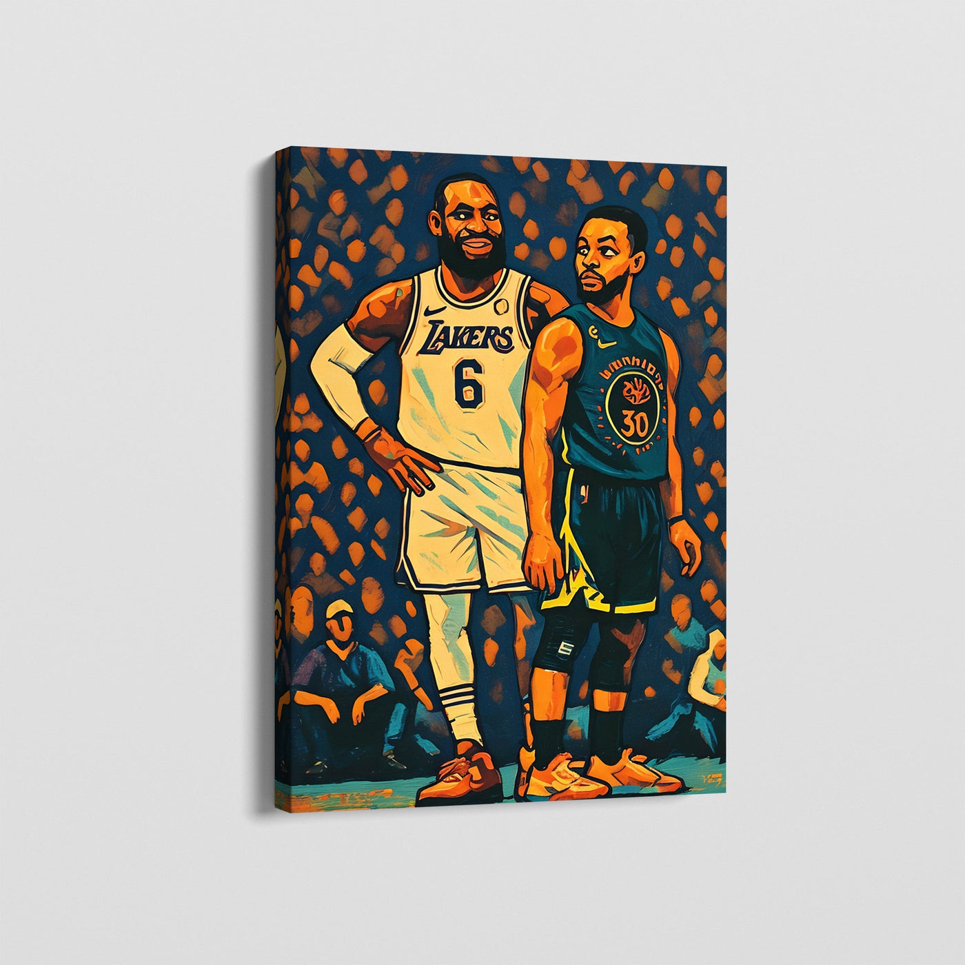 LBJ & CHEF CURRY CANVAS