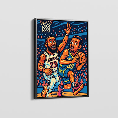 LBJ & STEPH CANVAS