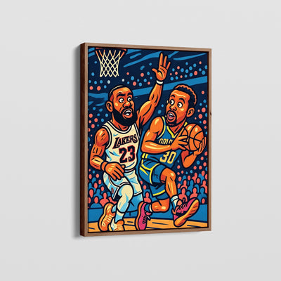 LBJ & STEPH CANVAS