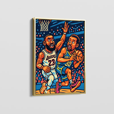LBJ & STEPH CANVAS