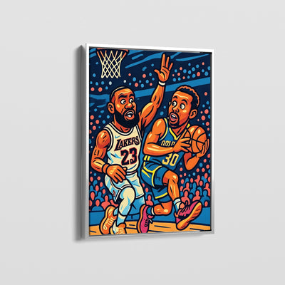 LBJ & STEPH CANVAS
