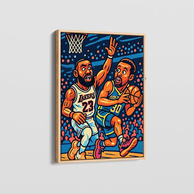 LBJ & STEPH CANVAS