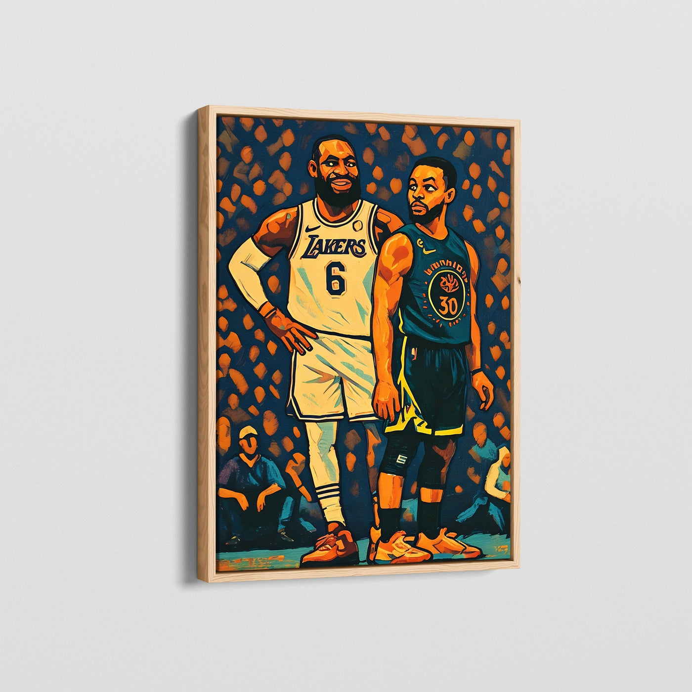 LBJ & CHEF CURRY CANVAS