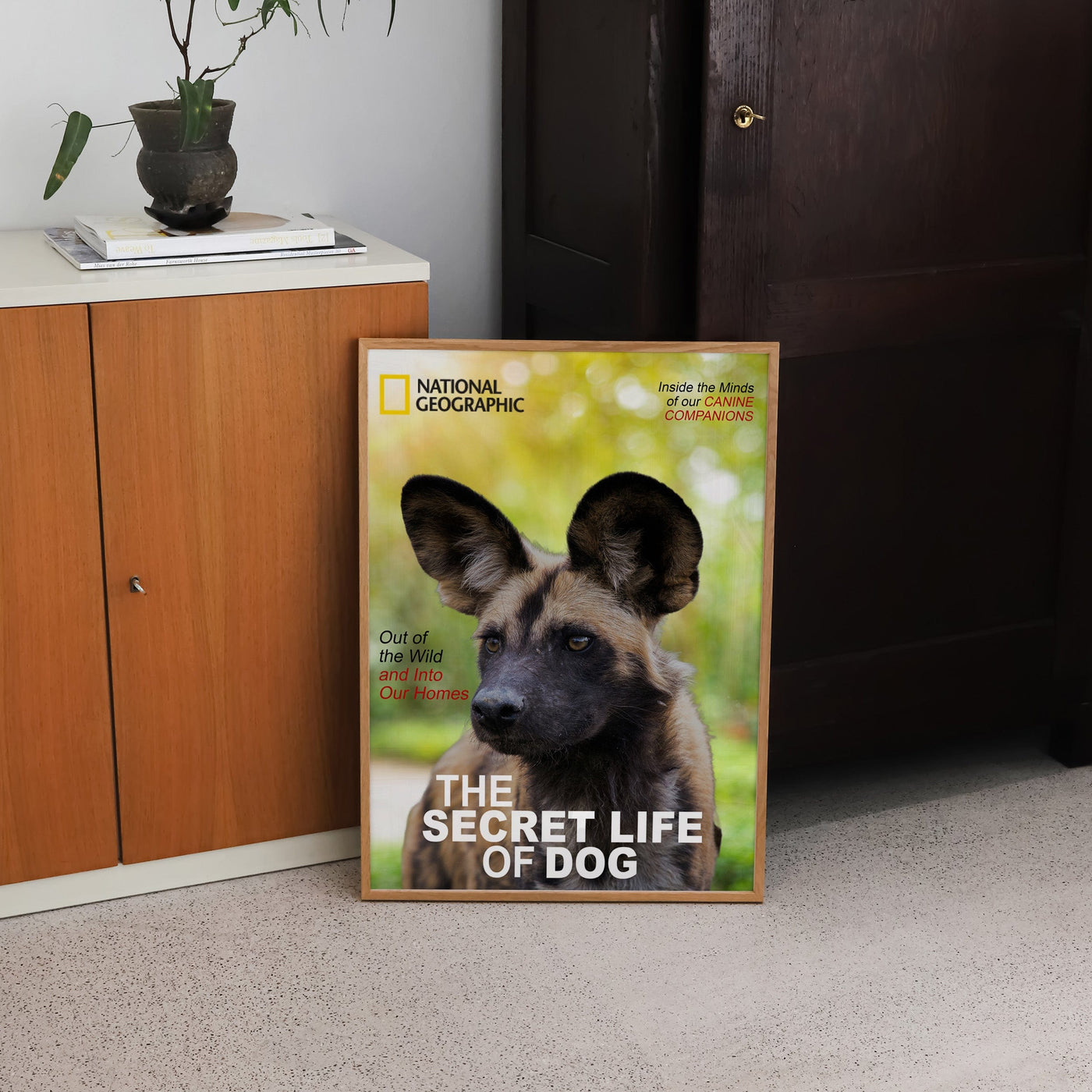 Custom National Geographic Magazine Pet Portrait