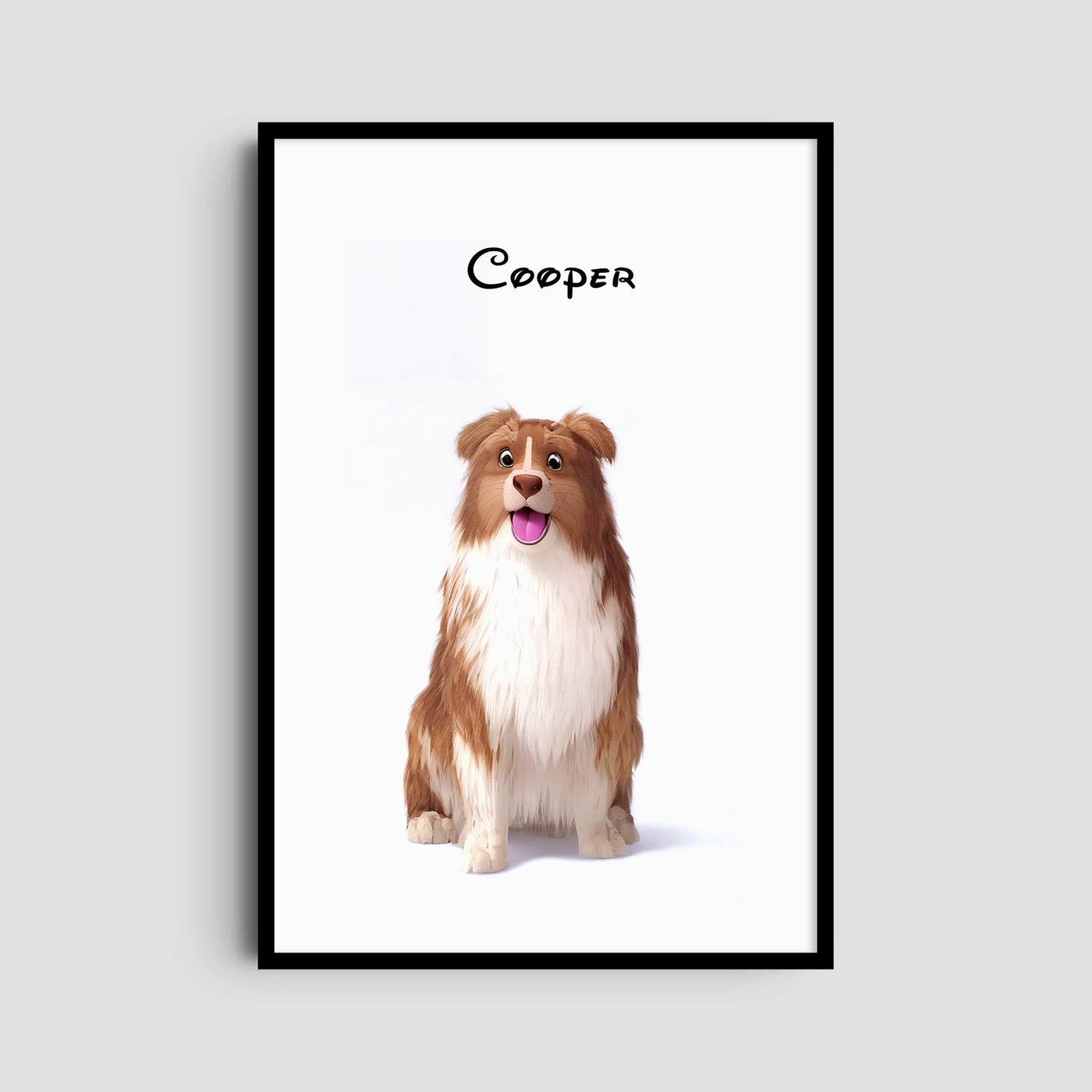 Custom Cartoons Portrait - One Pet