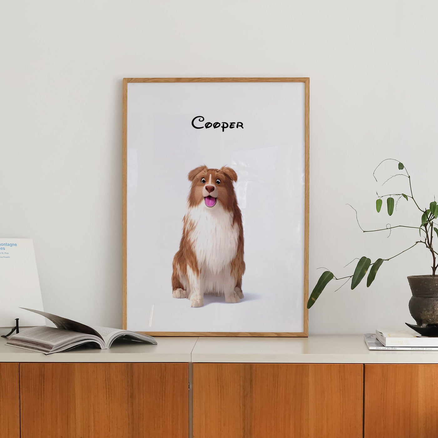 Custom Cartoons Portrait - One Pet