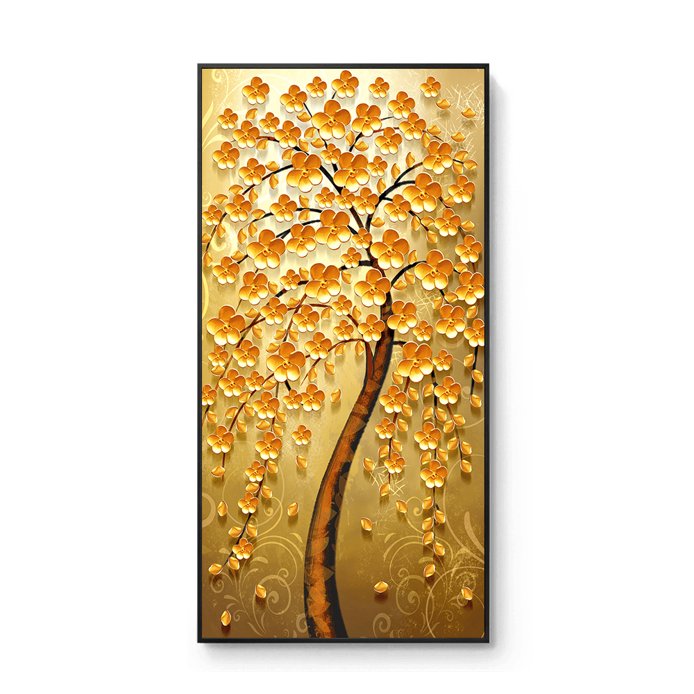 TREE OF GOLDEN FLOWERS – Crib of Art