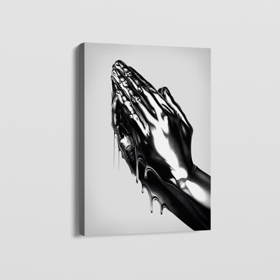 PRAYING HANDS CANVAS