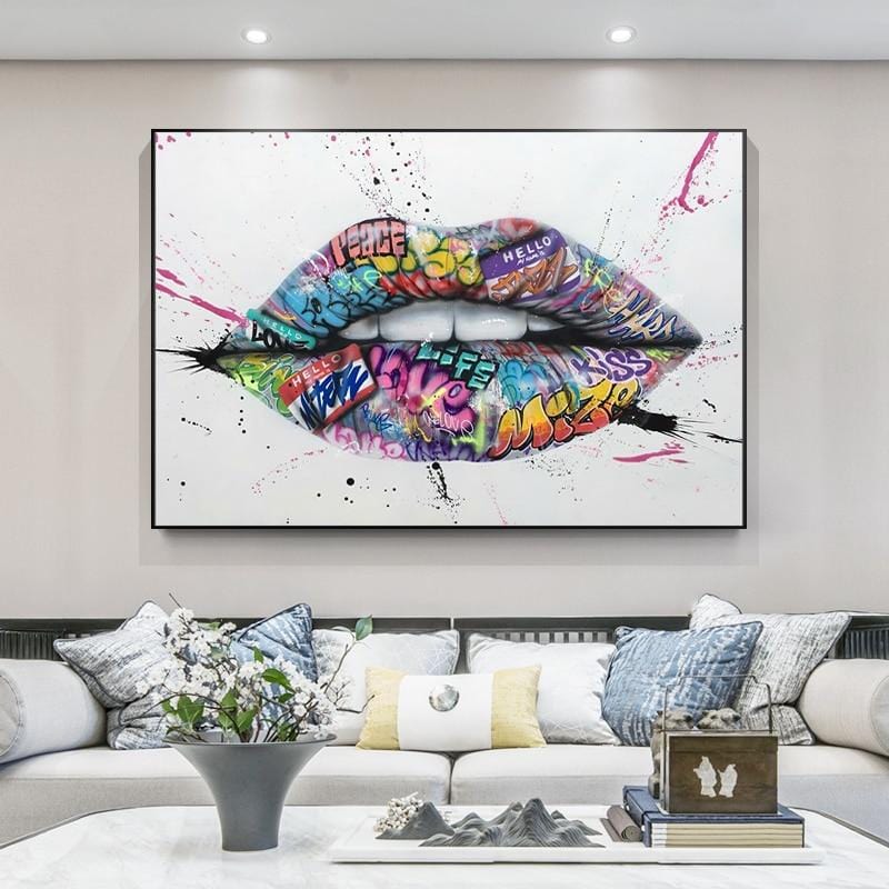 CITY LIPS CANVAS