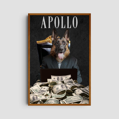 Custom Scarface Film Pet Portrait