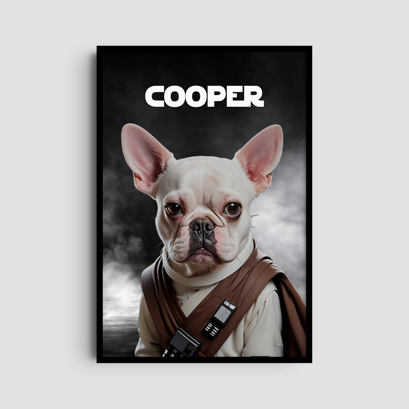 Custom Star Wars 1 Film Pet Portrait