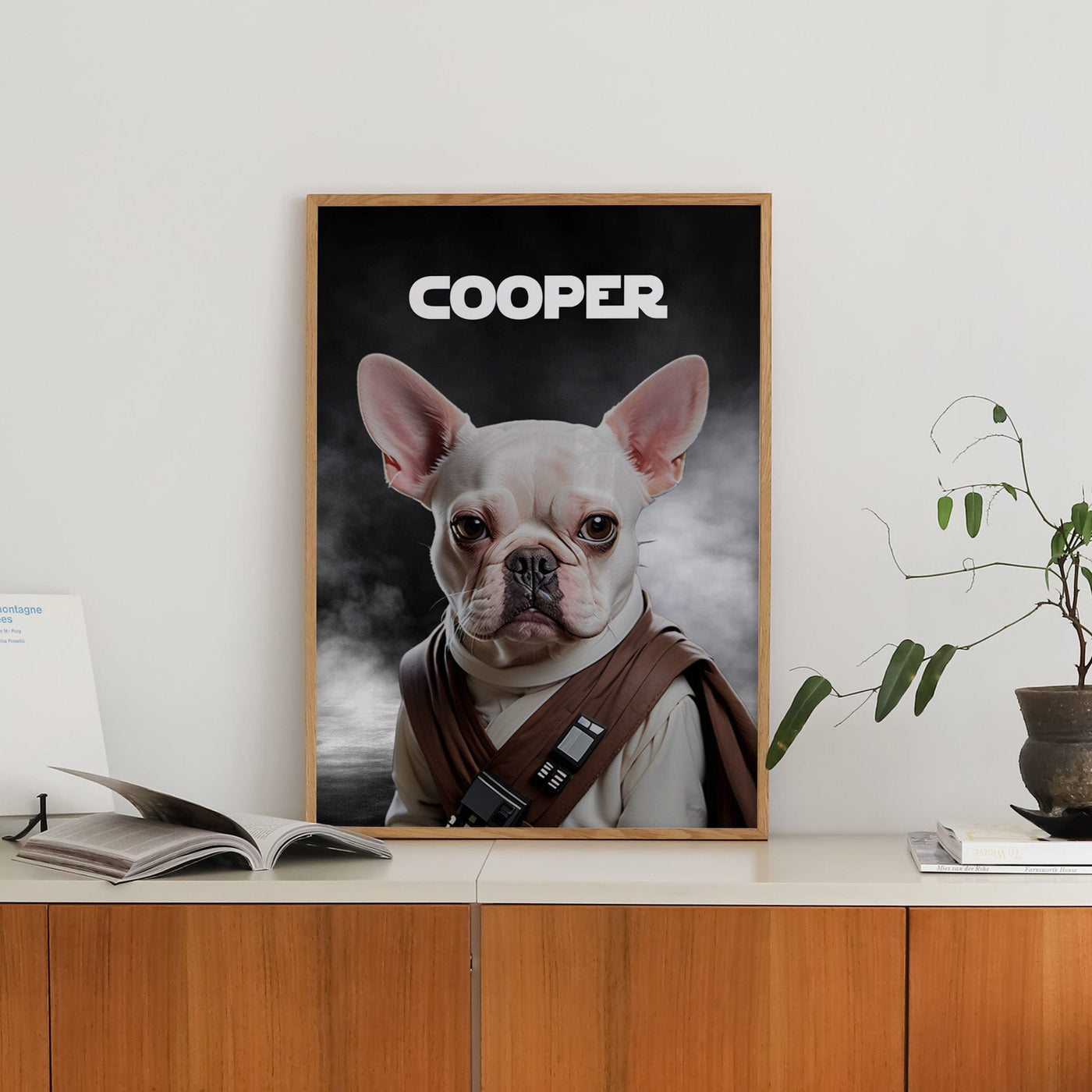 Custom Star Wars 1 Film Pet Portrait